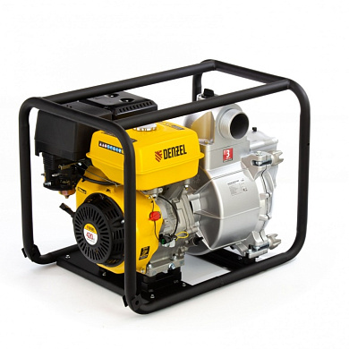 Мотопомпа бензиновая для грязной воды PX-80D Denzel