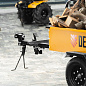 Прицеп для мотоблока TT-500 оцинк., груз. 500 кг, рег. сцепка, колеса 4.00-10 Denzel