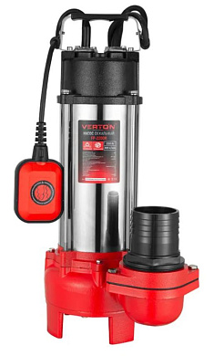 Насос фекальный погружной Verton AQUA FP2200K (мощн.2200Вт,произв.600л/мин,макс. выс.16м,глуб. 5м,d 