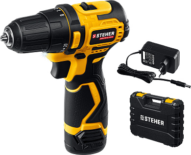 Дрель-шуруповерт бесщеточная CDB-120-1 STEHER