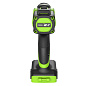 Дрель-шуруповерт акк. Greenworks DD560, 24V, б/щет, 30/60 Нм,13мм, Anti-kickback, без АКБ и ЗУ