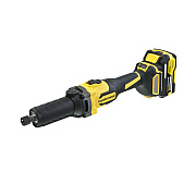 HSG1868 Машина шлифовальная прямая аккумуляторная Hanskonner, цанга 6мм,подсветка, АКБ 4,0Ач,ЗУ