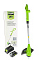 Триммер аккумуляторный Greenworks G24LT30K2 Basic, 24V, 25 см, с 1хАКБ 2 А.ч и ЗУ