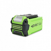 Аккумулятор Greenworks G40B2, 40v, li-ion, 2 А·ч