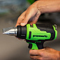 Строительный фен акк. Greenworks G24HG, 24V, 550°С, 200 л/мин,1х4Ач,ЗУ
