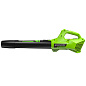 Воздуходувка аккумуляторная Greenworks G24AB, 24V, c 1хАКБ 2Ач и ЗУ (2404807UA)