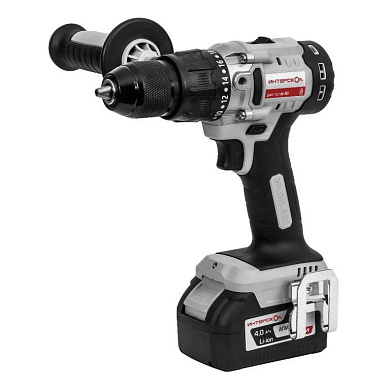 Бесщеточная аккумуляторная ударная дрель-шуруповерт ИНТЕРСКОЛ ДАУ-13/18В 80