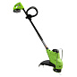Триммер аккумуляторный Greenworks, 24 V, 25 см,  с АКБ 2АЧ и ЗУ (2107207SA)