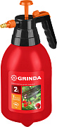 Помповый опрыскиватель GRINDA PS-1E, объем 1 л, ручной, с удлинённым соплом