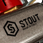 Коллектор из нержавеющей стали STOUT с расходомерами 11 контуров