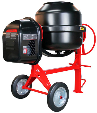 Бетоносмеситель VERTON MIX СМ-320 (мощн 2200 Вт,  230V,  вен.чугун, V бака 320 л, V смеси 213 л)