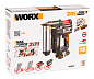 Аккумуляторный Гвозде-скобозабиватель WORX WX840 20В, 2Ач х1, ЗУ, кейс