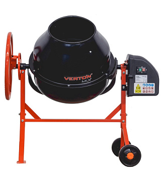 Бетоносмеситель VERTON MIX СМ-90 (400 Вт.,чугунный венец.,объем бака 90л.)