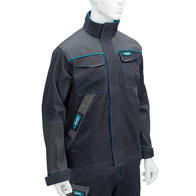 Куртка профессиональная рабочая, 97% хлопок 3% спандекс, L Gross 