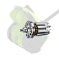 Снегоуборщик аккумуляторный Greenworks GD60SS2, 60V, 30 см, регулир выбр, бесщ, c 1хАКБ 5Ач и ЗУ