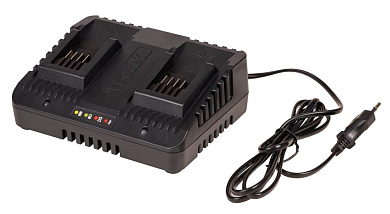 Двойное зарядное устройство WORX WA3772, 20В, 2*1A