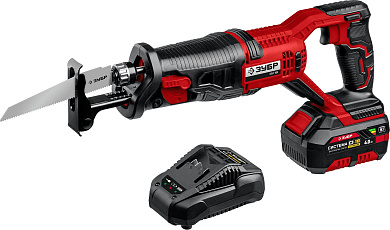 Пила аккумуляторная ЗУБР СПЛ-185-41