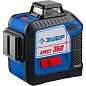 Лазерный нивелир ЗУБР Крест 360, №2, 20 - 70 м