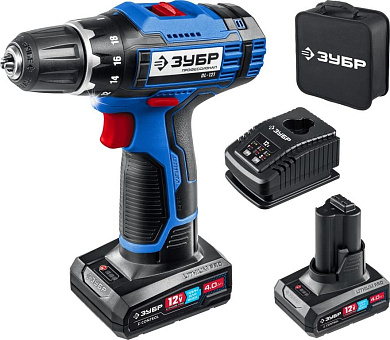 Дрель-шуруповерт ЗУБР DL-121-42