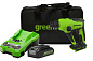 Перфоратор акк. Greenworks GD24SDS1K2, 24V, б/щет, SDS+, 1,2 Дж, 4800 уд/мин, 12 мм, c 1х2Ач и ЗУ