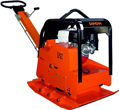 Виброплита реверсивная SAMSAN RP35 с двиг. Hi-Earns diesel 186FAE,Estarter, with batt 330кг