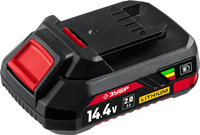 Аккумуляторная батарея ЗУБР 14.4В, Li-Ion, 2Ач, тип С1