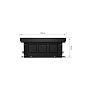 Конвектор внутрипольный Royal Thermo ATRIUM-90/200/1600-DG-U-NA
