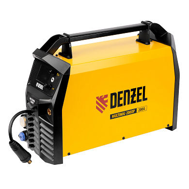 Аппарат инвертор. полуавтомат. сварки MultiMIG-200DP Synergy Double Pulse Denzel