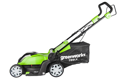 Газонокосилка электрическая Greenworks GLM1241