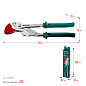 Клещи переставные-гаечный ключ KRAFTOOL VISE-WRENCH X 300 мм