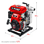 Мотопомпа бензиновая ЗУБР, МП-350, 350 л/мин