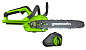 Цепная пила аккумуляторная Greenworks G40CS30II, 40V, 30 см, без АКБ и ЗУ (2007807)