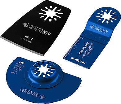 Набор насадок для МФИ ЗУБР НР-3 UniLock, OIS-хвост., 3 предм