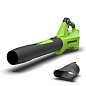 Воздуходувка аккумуляторная Greenworks G24BIII, 24V, без АКБ и ЗУ (2409607)