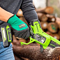 Цепная мини пила аккумуляторная Greenworks G24MCS10, 24V, 10см, c 1хАКБ 2Ач и ЗУ (2008207UA)