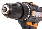 Дрель-шуруповерт аккумуляторная Worx WX101, 30Нм, 20В, АКБ x2 1,5А*ч, ЗУ 0,4А, сумка, коробка