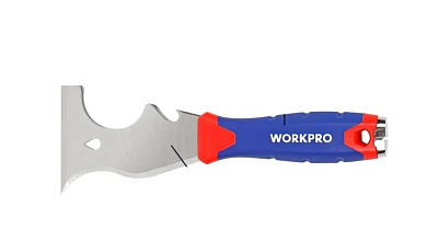 Шпатель-скребок 8в1 72мм WP321016 WORKPRO
