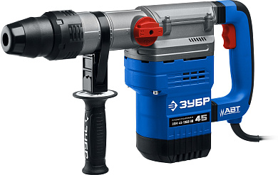 Перфоратор Зубр 1350 Вт, 45 мм, SDS Max, серия Профессионал