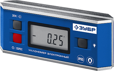 Электронный уровень-уклономер ЗУБР МИНИ, 0 - 90°, ±0.05°