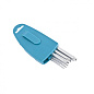 Набор ключей имбусовых TORX-TT, 9 шт: T10-T50, удлиненные, S2, сатинированные Gross