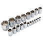 Набор инструментов, 1/4", 1/2", CrV, 120 зубьев, 78 предметов Gross