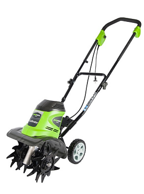 Культиватор электрический Greenworks GTL9526, 950W