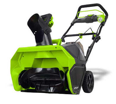 Снегоуборщик аккумуляторный Greenworks GD40ST, 40V, 51 см, бесщеточный, без АКБ и ЗУ
