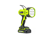 Фонарь-прожектор Greenworks G24SL,24V, 3000 лм, дальность до 700 м, скоба, без АКБ и ЗУ