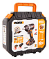 Гайковерт аккумуляторный WORX BL WX279, 20В, бесщеточный, 2Ач x2, кейс