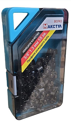Цепь пильная 3/8", 1.3 мм, 55 звеньев Макстул B0743