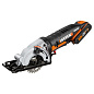 Дисковая пила аккумуляторная WORX WX527, 20В, 85см, 1x2Ач, ЗУ 2А, коробка