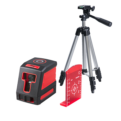 Уровень лазерный Crystal 10R VH Set с набором аксессуаров FUBAG