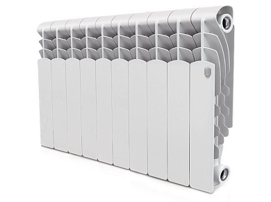 Радиатор алюминиевый Royal Thermo Revolution 350 - 10 секц.