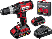 Дрель-шуруповерт аккумуляторная ЗУБР ДШУ-185-22